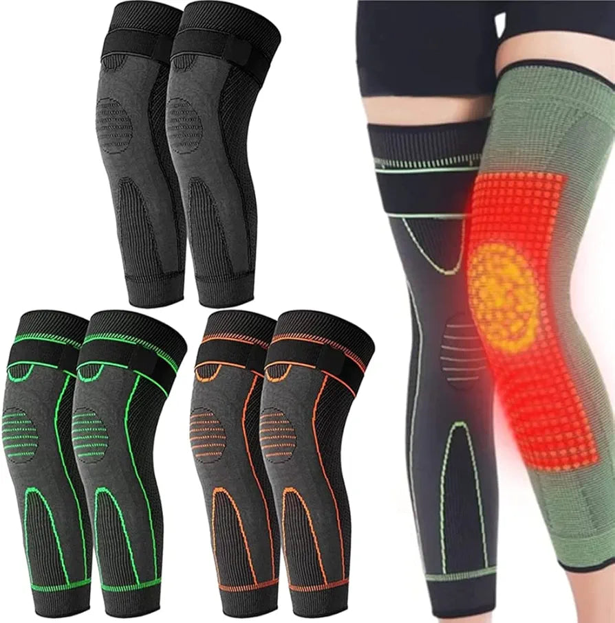 "Slim Knee Warmer for Winter | Invisible, Comfortable, and Supportive Knee Pads for Pain Relief"
