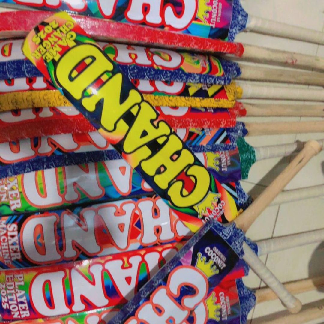 Premium Sri Lankan Coconut Wood Tape Ball Bat – Player Edition