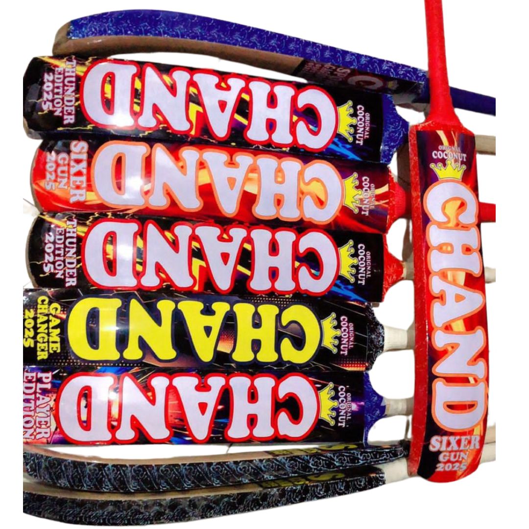 Premium Sri Lankan Coconut Wood Tape Ball Bat – Player Edition