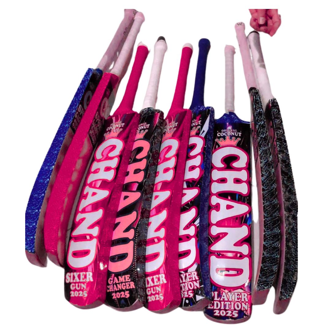 Premium Sri Lankan Coconut Wood Tape Ball Bat – Player Edition